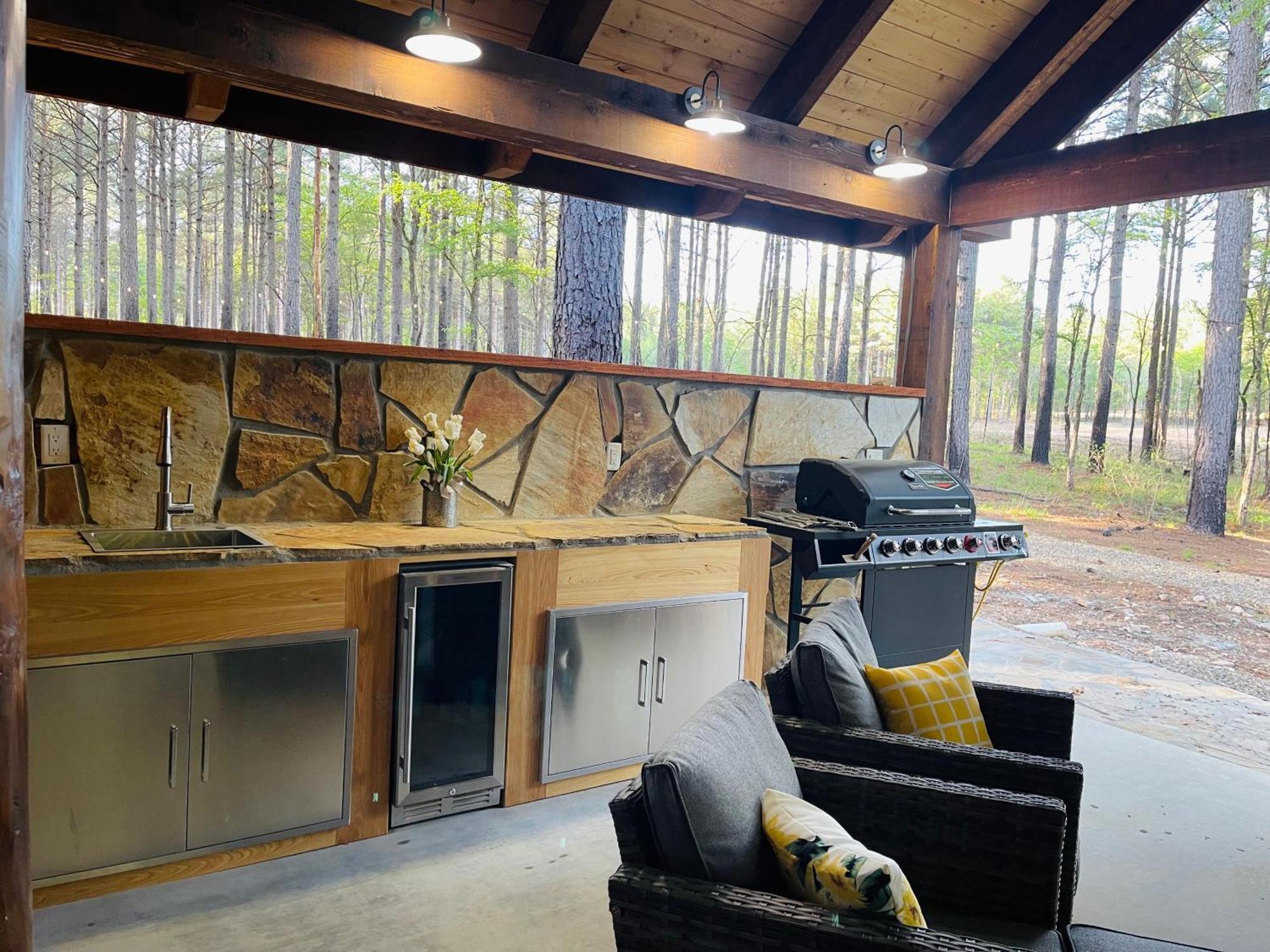 Wolf Creek Luxury Cabin Broken Bow Exterior photo